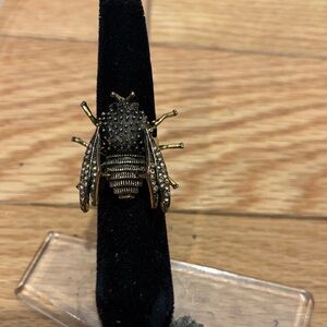 Gold Bee-Inspired Ring